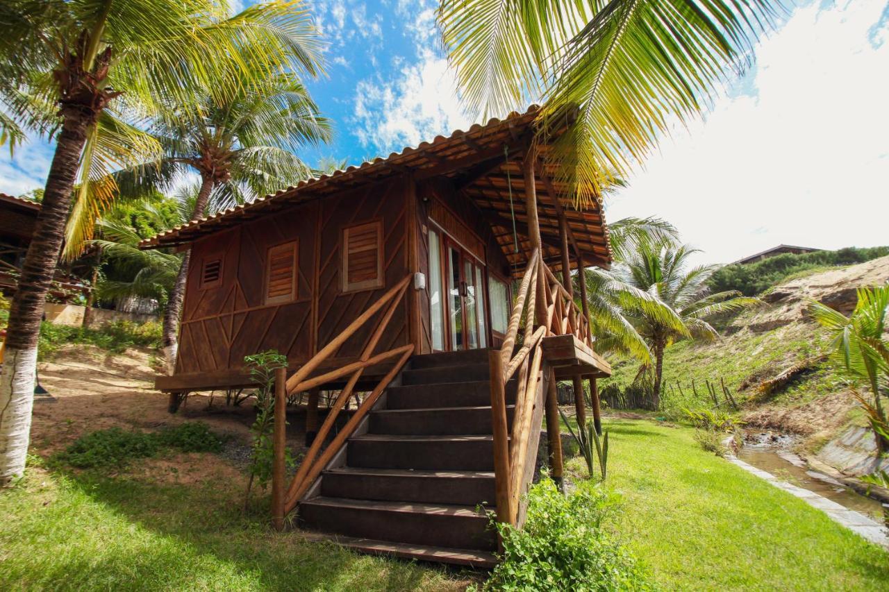 Отель Pousada Palm Beach Praia De Caetanos Amontada Экстерьер фото