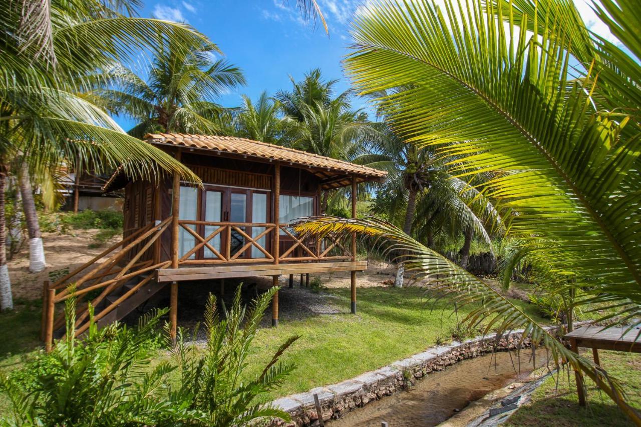 Отель Pousada Palm Beach Praia De Caetanos Amontada Экстерьер фото