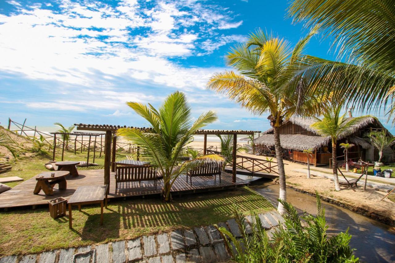 Отель Pousada Palm Beach Praia De Caetanos Amontada Экстерьер фото