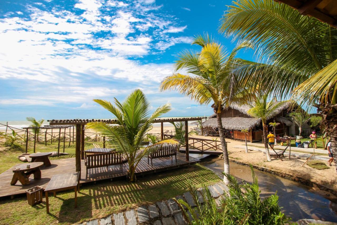 Отель Pousada Palm Beach Praia De Caetanos Amontada Экстерьер фото