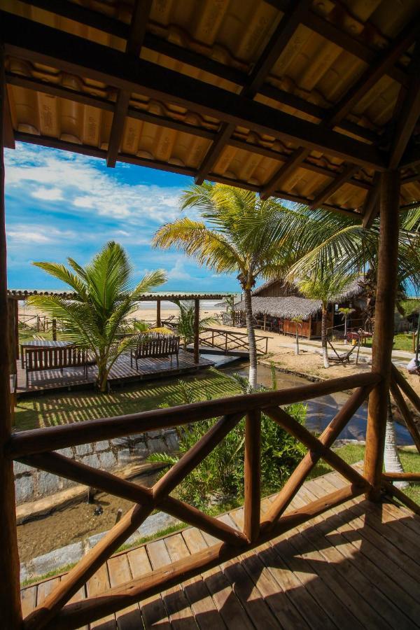 Отель Pousada Palm Beach Praia De Caetanos Amontada Экстерьер фото