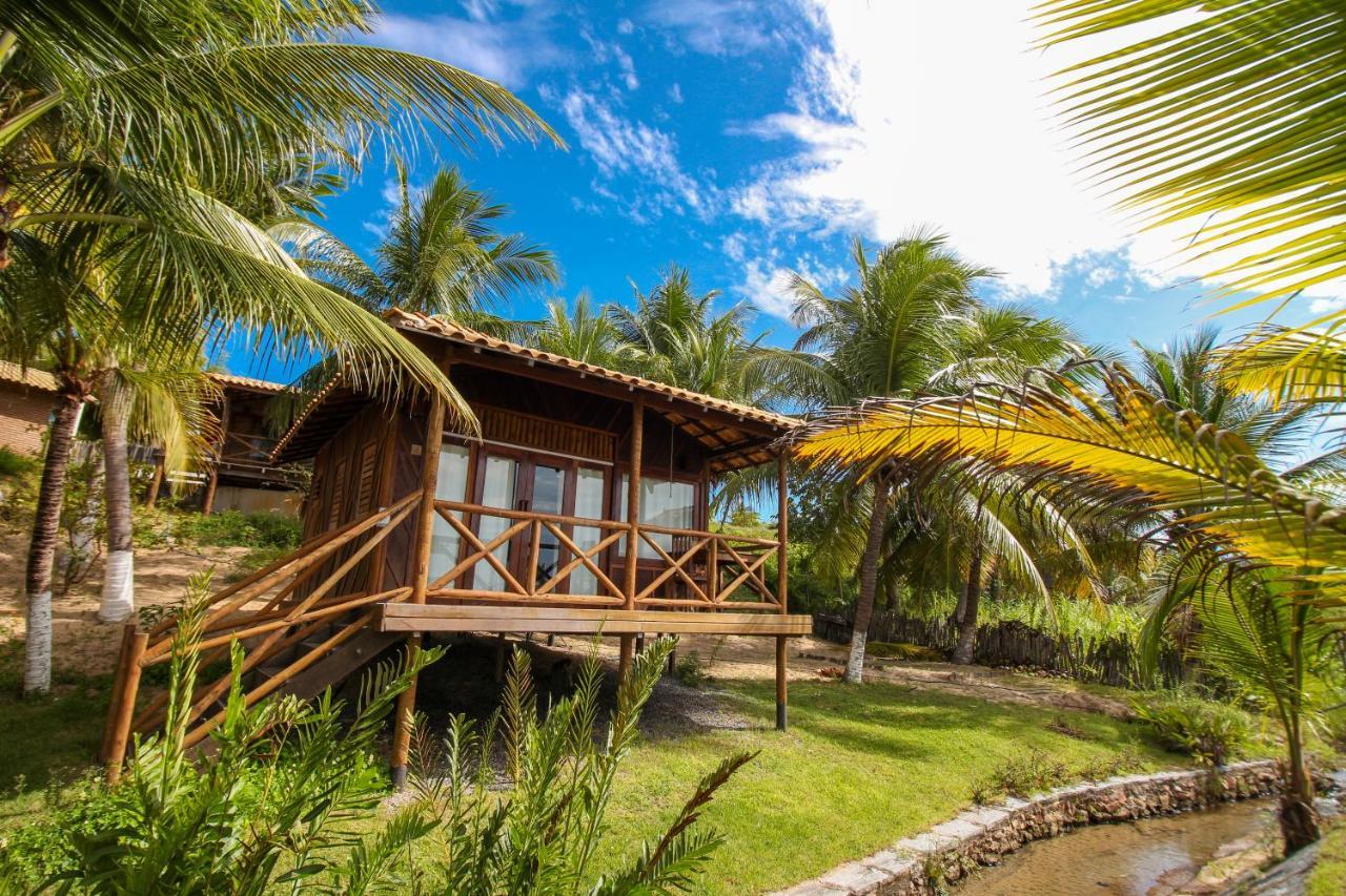 Отель Pousada Palm Beach Praia De Caetanos Amontada Экстерьер фото